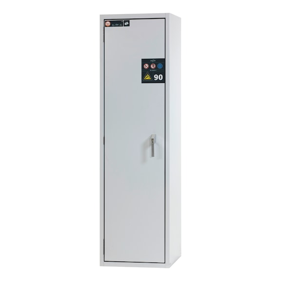 Hazardous materials cabinet Type 90 for gas cylinders - HAZDSCAB-GASBOTTLE-TYP90-W598