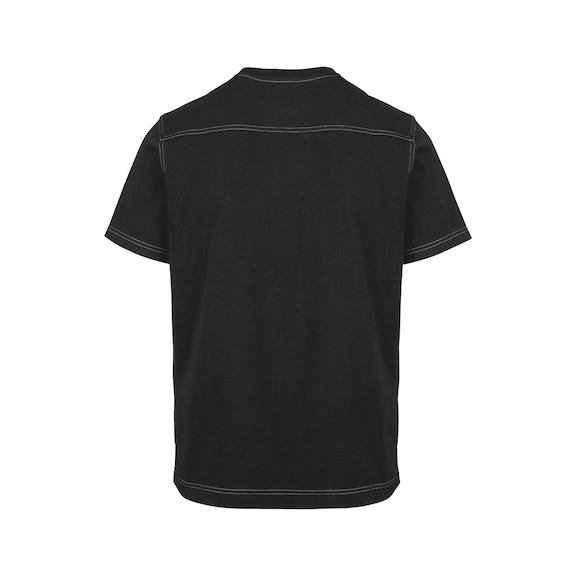 T-shirt Office en coton - T-SHIRT HEAVY COTTON BLACK S