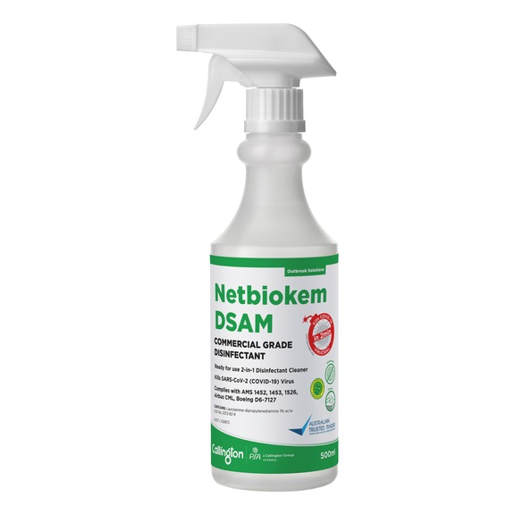 Netbiokem DSAM  Commercial Grade Disinfectant Cleaner - DISINFCLNR-NETBIOKEM-500ML