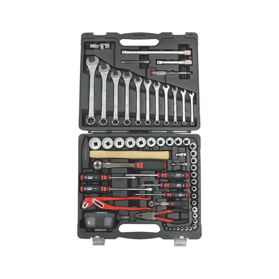 Tool set In blow mould case - 1