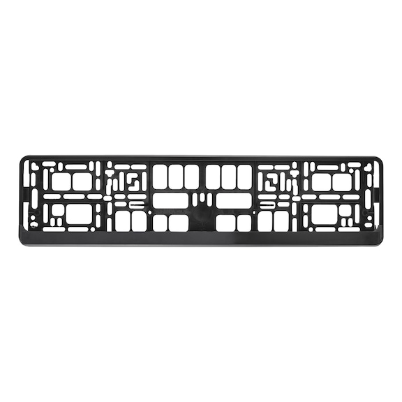 Complete unprinted Basixx number plate holder