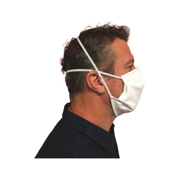 Masque barrière lavable et réutilisable - LOT DE 10 MASQUES DE PROTECTION LAVABLES