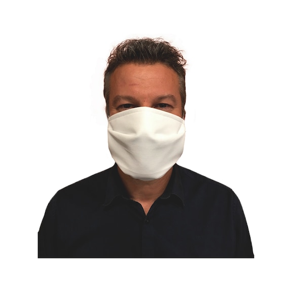 Masque barrière lavable et réutilisable - LOT DE 10 MASQUES DE PROTECTION LAVABLES