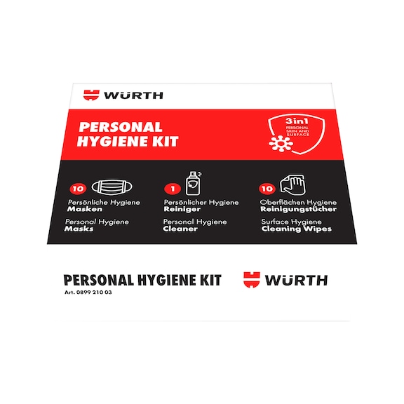 Personal hygiene kit - HYG-SET-21PCS