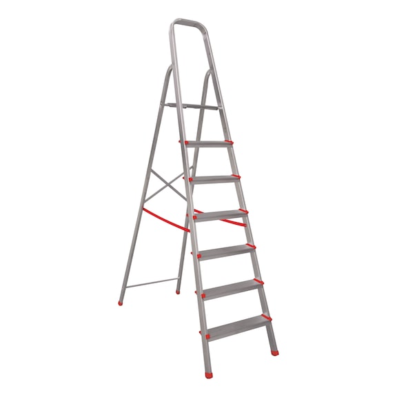 Aluminium standing ladder UNI