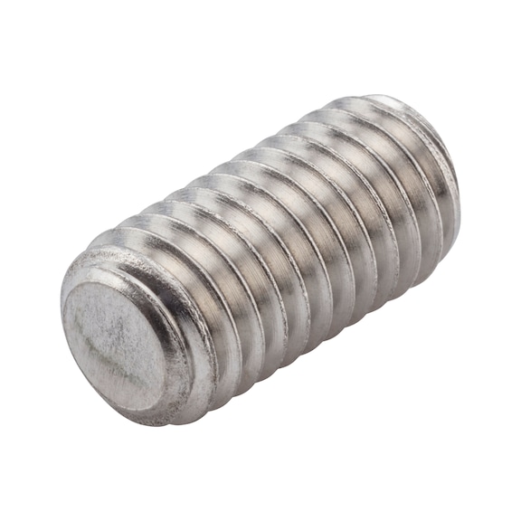 Hexagon socket set screw with truncated cone ISO 4026 A4 stainless steel 21H, plain - 4