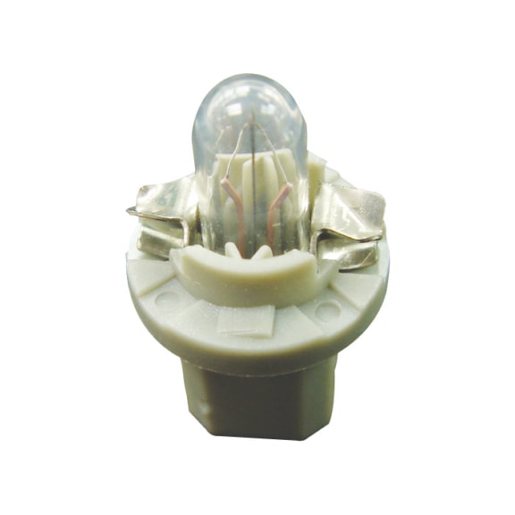 Plastic socket bulb 24V 1.2W BX8.5d