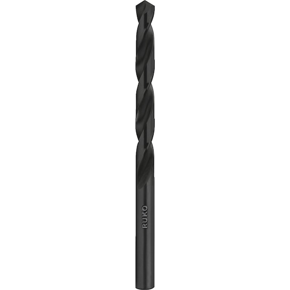 Twist drill bit, metal Ruko DIN 338 HSS-G black oxidised - DRL-SPRL-RUKO-214160S-DIN338-D16