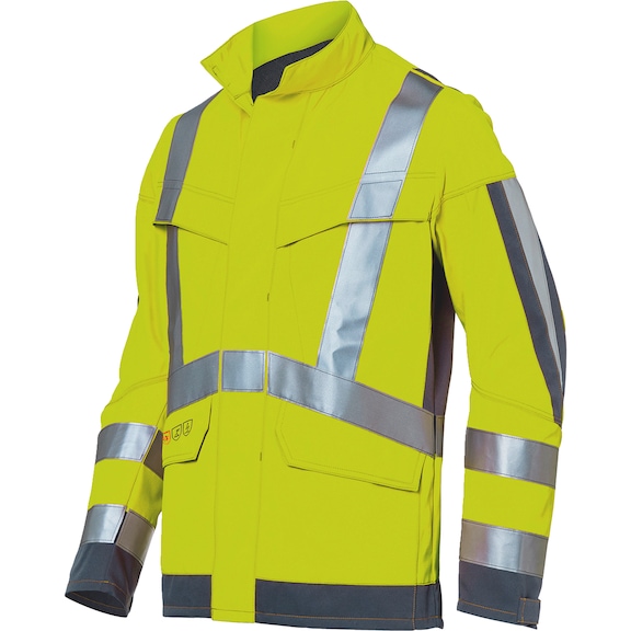 High-visibility jacket Kübler Protectiq 1394 8420 - JACKET-KUEBLER-PROT-HV-13948420-3497-48