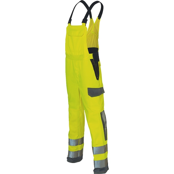 High-visibility work dungarees
