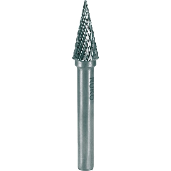 Milling bit Ruko tungsten carbide milling bit type M pointed cone (SKM) plain