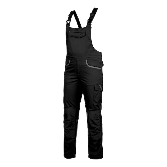 Stretch X women's dungarees - BIB PANTS STRETCH X LADY BLACK 52