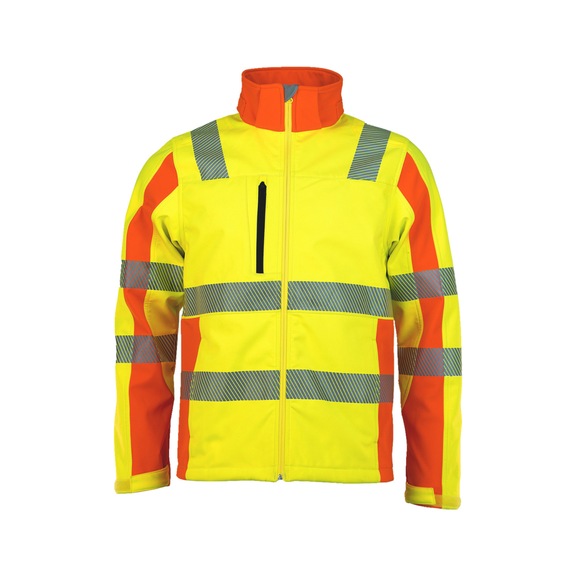 High-vis softshell jacket Asatex Prevent PTW-DS - JAC-ASATEX-PREVENT-PTW-DS-79-S