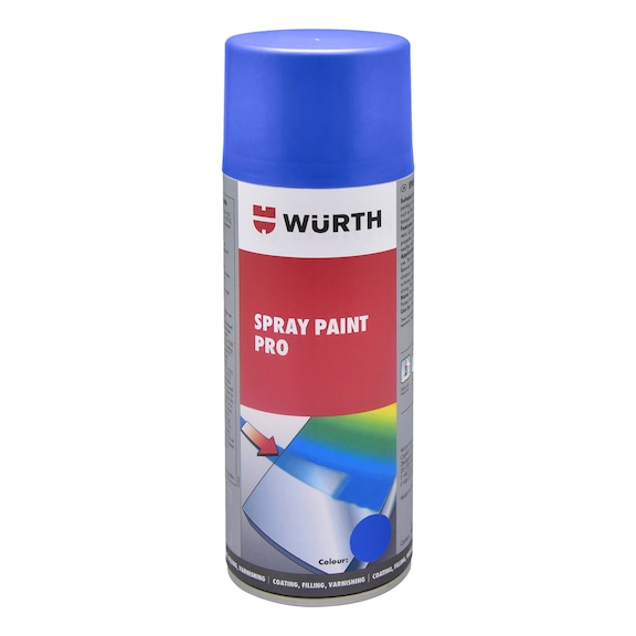 Spray paint Pro, gloss. Lead free - PNTSPR-GLOSS-RAL5017-TRAFFICBLUE-400ML