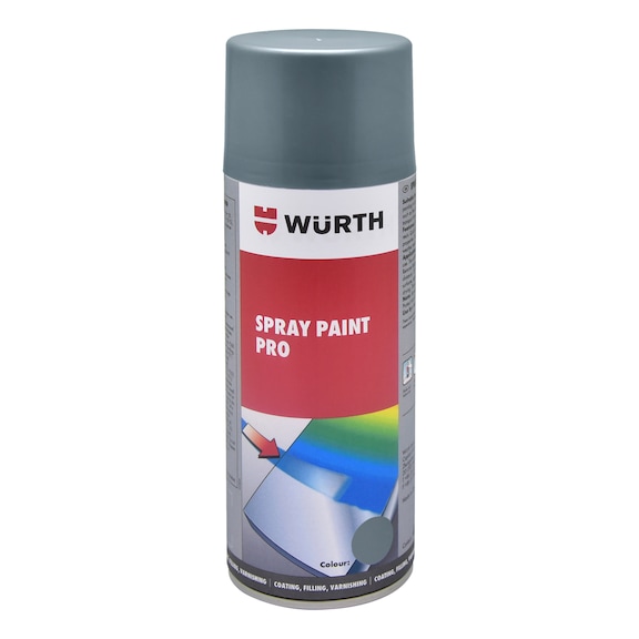 Spray paint Pro, gloss. Lead free - PNTSPR-GLOSS-RAL7011-IRONGREY-400ML