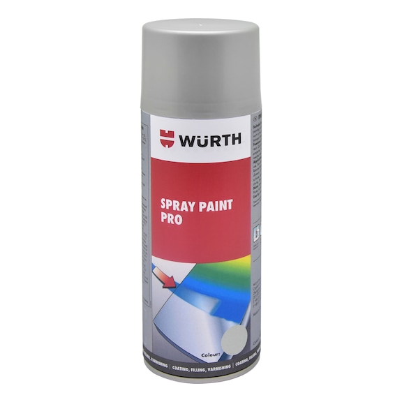 Spray paint Pro, gloss. Lead free - PNTSPR-GLOSS-RAL9006-WHITEALU-400ML
