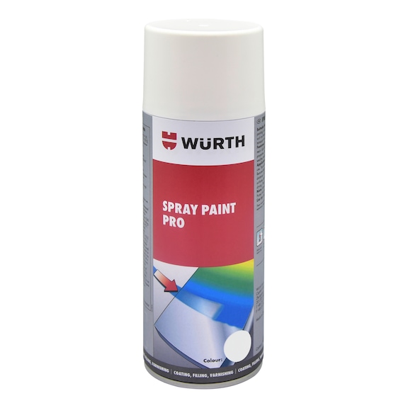 Spray paint Pro, gloss. Lead free - PNTSPR-GLOSS-RAL9003-SIGNALWHITE-400ML