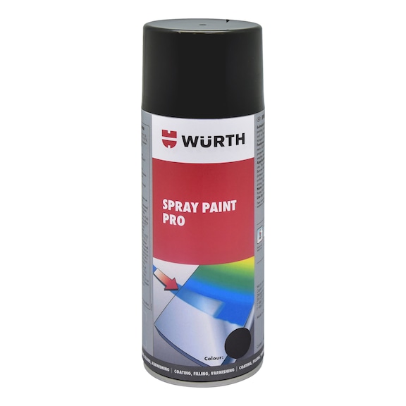 Spray Paint Pro, Matt. Lead Free - PNTSPR-MATT-RAL9005-JETBLACK-400ML
