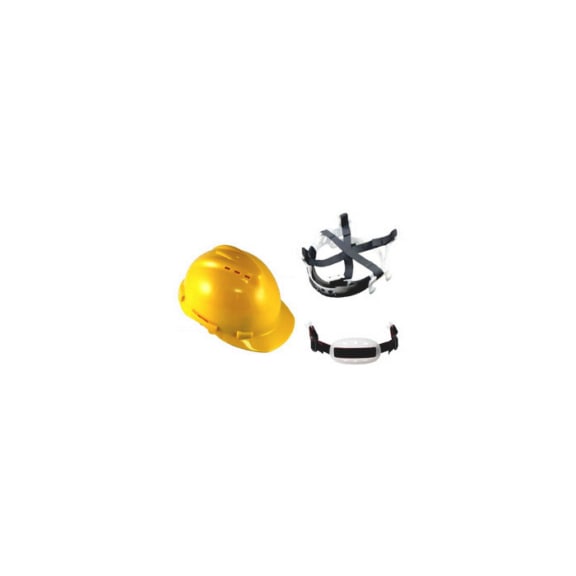 Breathable safety helmet with adjustable knob AM LINE - SAFETY HELMET (KNOB) WHITE