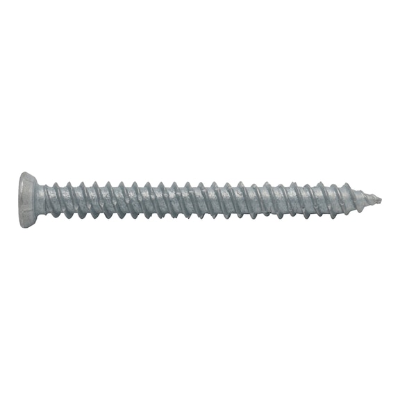 Steel galv coated countersunk TX - 1