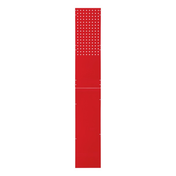 Rear panel ORSY<SUP>®</SUP> 1 shelving system - BCKPAN-SHLFTWR-1610MM-RED