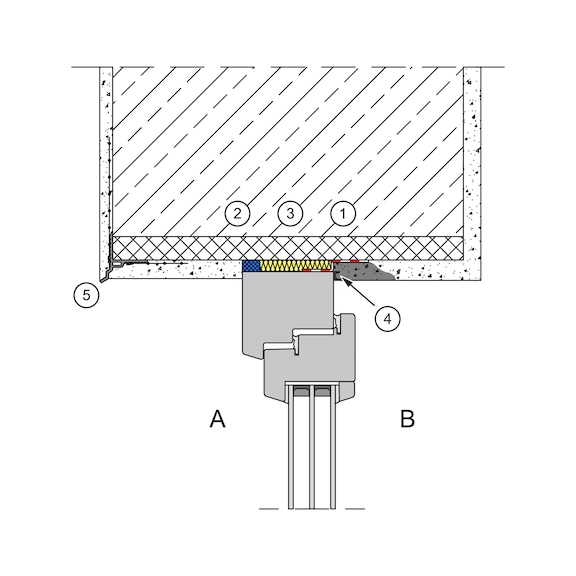 Tropfkantenprofil UP für horizontale Putzabschlüsse an überhängenden Fassaden - 10