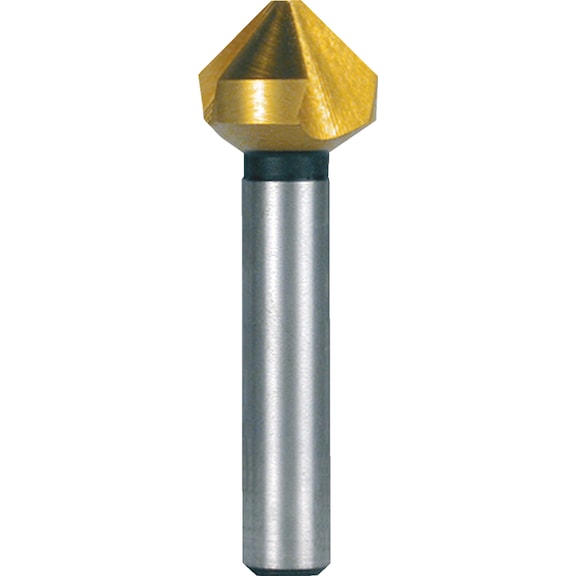 Conical countersink HSS Ruko DIN 335 TiN form C