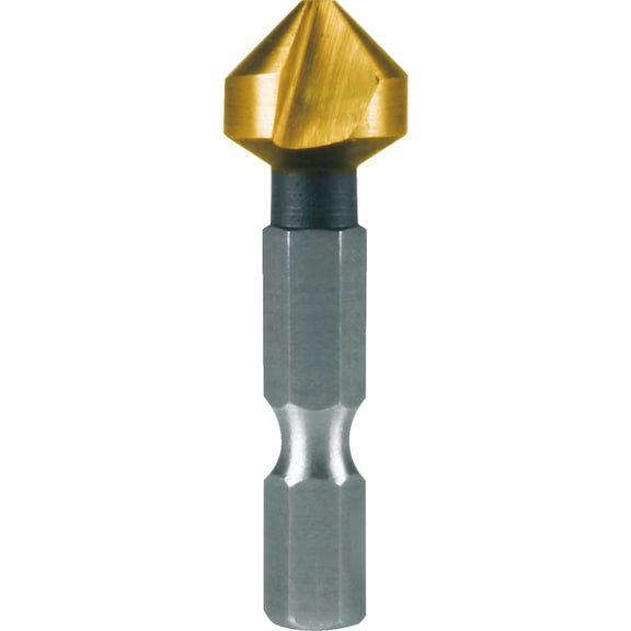 Conical countersink HSS Ruko TiN bit 90° "Long"