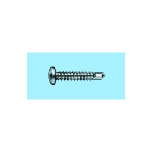 Drilling screw, pan head Standard drill tip