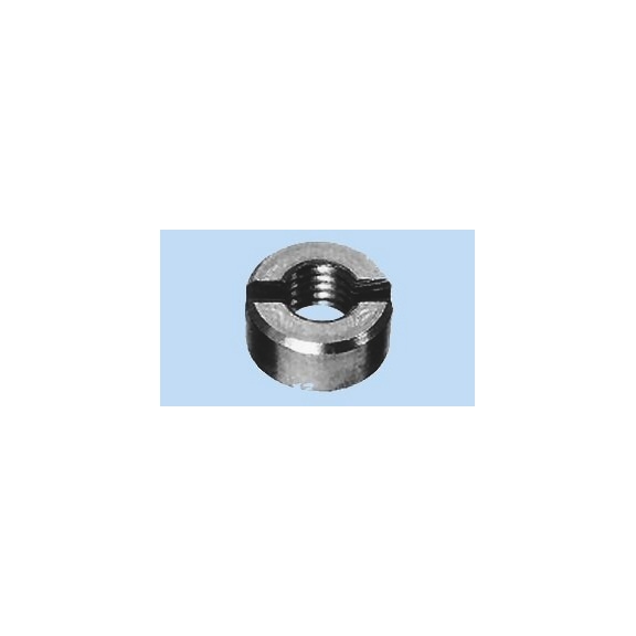 Slotted round nuts DIN 546, A4 stainless steel, plain - NUT-SL-DIN546-A4-M4