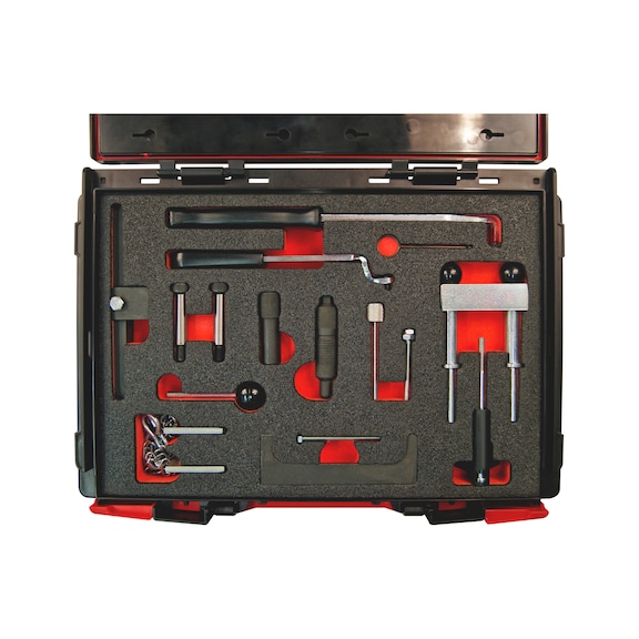 Kit d'outils de calage adapté aux moteurs du groupe VW 1.4 - 2.0, essence - 2