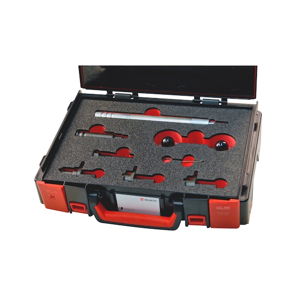 Kit d'outils de calage adapté aux moteurs du groupe VW 1.2 - 1.6, essence - 1