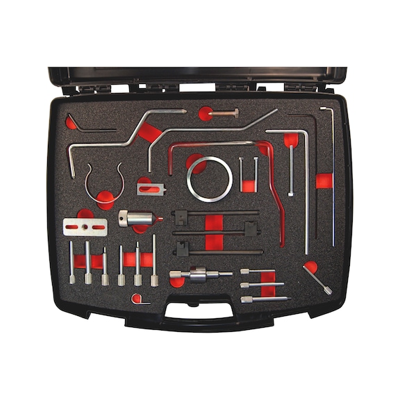 Kit d'outils de calage adapté aux moteurs du groupe PSA 1.4 - 1.6 - 1.8 - 2.0, essence/diesel - 2