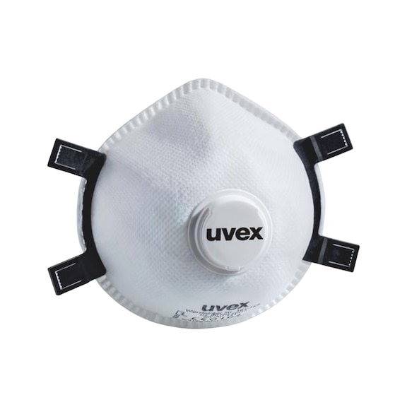 Reusable half face mask Uvex FFP3 breathing protection shaped mask silv-Air e 7318