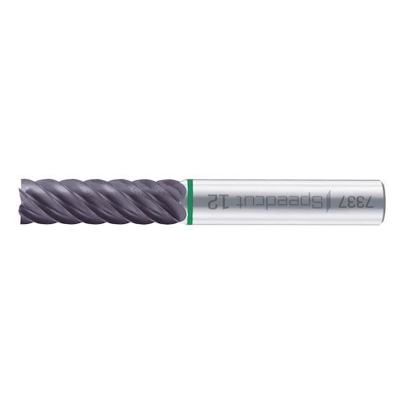 Solid carbide multi-tooth finishing cutter Speedcut-Universal, extra long XL - 1