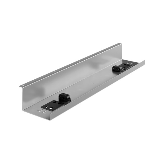 Goulotte de câblage pour piètement de table TMQ70/3 - CBLDCT-(F.TBLFRM-TMQ70/3)-SILVR