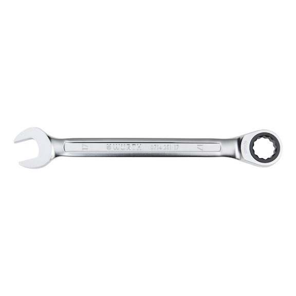 Ratchet combination wrench, metric, straight - RTCHCOMBIWRNCH-WS11
