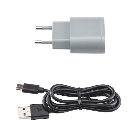Mains plug for USB 2.0 charger 5V 1A
