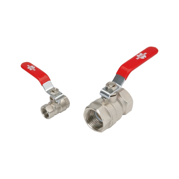 Ball valves with lever PN30 - BALVLVE-(F-F)-BRS-TAP-HANDLE-3/4IN