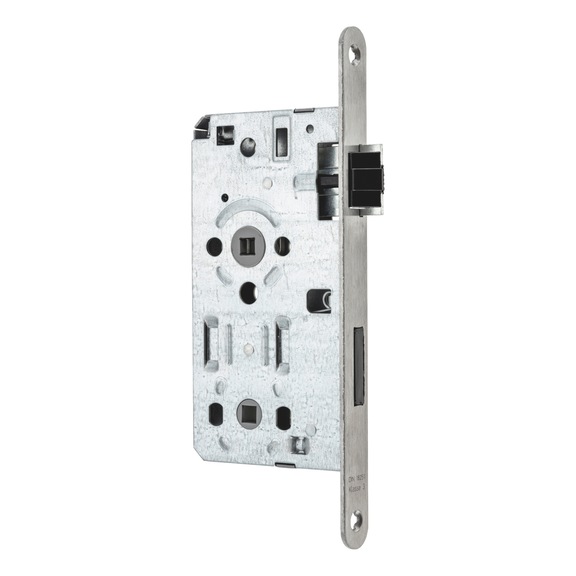 WC/bathroom building door mortise lock, class 3 - MORTSLOK-CL3-WC-DIN/R-A2-WT-55-20