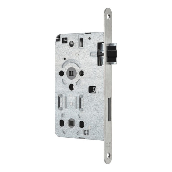 WC/bathroom building door mortise lock, class 3 - MORTSLOK-CL3-WC-DIN/R-A2-WT-65-20