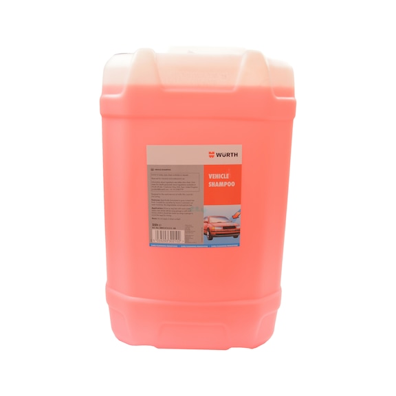 Car shampoo - CLNR-VEH-SHAMPOO-RED-25LTR