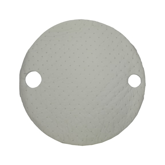 Oil binding pad - OILSPILLPAD-PP-WHITE-D56CM-5PCS