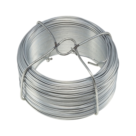 Winding wire For wrapping mineral wool insulation and intumescent strips to meet fire protection requirements