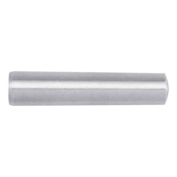 Tapered pin with female thread, unhardened DIN 7978, plain steel, unhardened - PIN-TAP-DIN7978-UNHDND-A-12X50