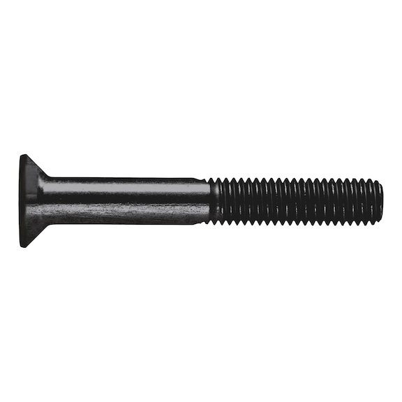 Countersunk head screw with hexagon socket ISO 10642, steel, strength class 10.9, zinc-nickel-plated, black (ZNBHL) - SCR-ISO10642-010.9-HS2,5-(ZNBHL)-M4X40