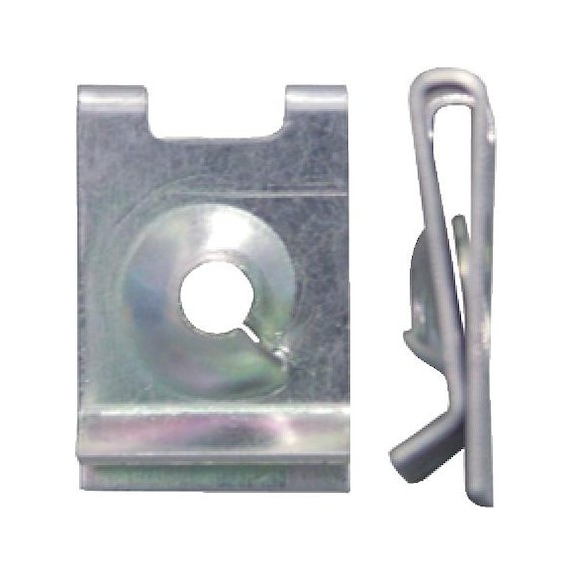 Sheet metal nut, type 1 - NUT-SHTMET-FORD-(A3A)-L16,4MM-D3,5MM