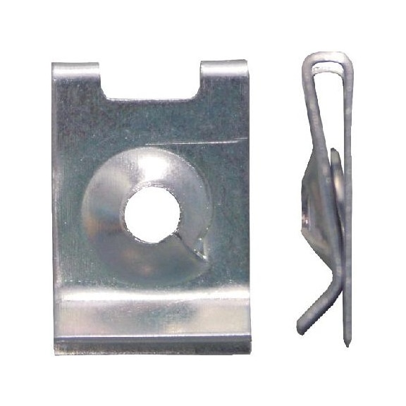 Sheet metal nut, type 1 - NUT-SHTMET-(A3A)-L16,5MM-D3,9MM