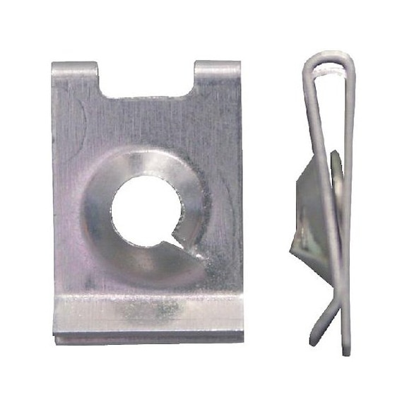 Sheet metal nut, type 1 - NUT-SHTMET-BMW-(A3A)-L16,5MM-D4,8MM