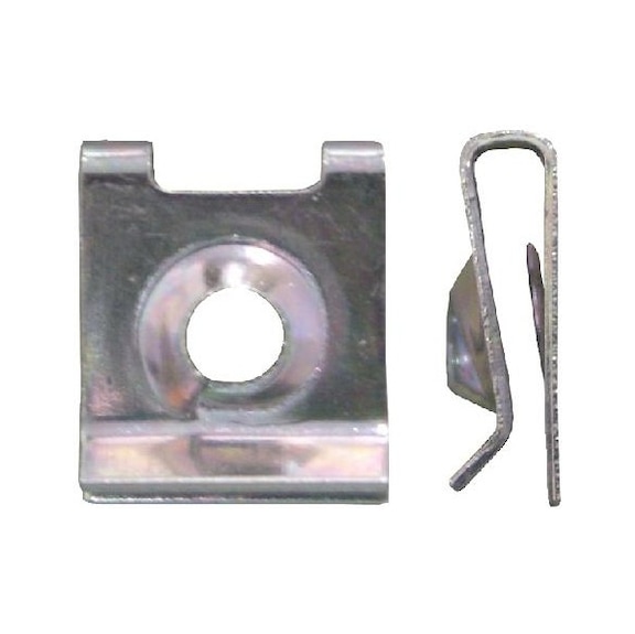 Sheet metal nut, type 1 - NUT-SHTMET-BMW-(A3A)-L12,7MM-D4,2MM